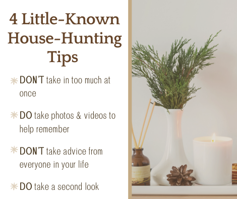 4 Little Known House Hunting Tips